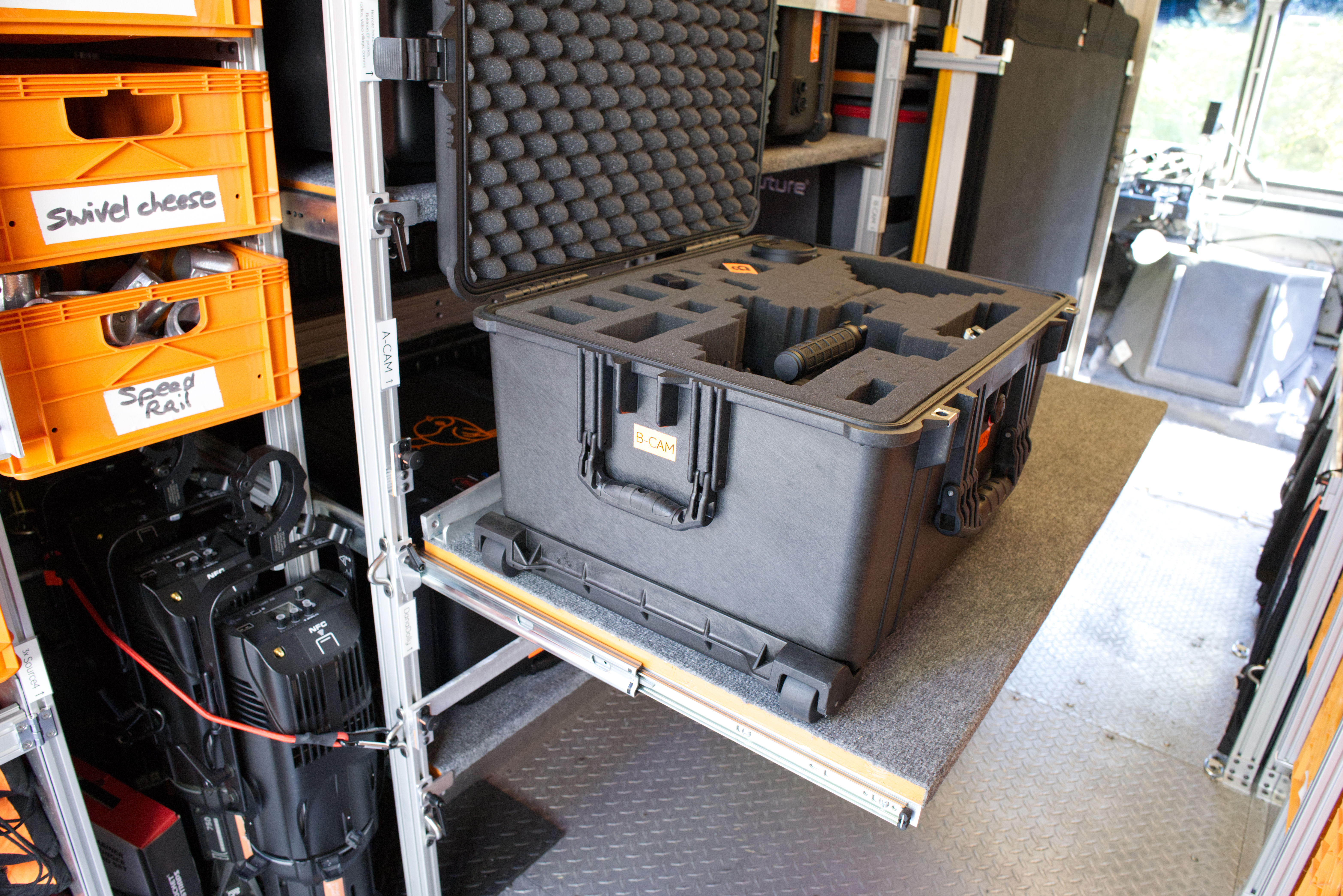 B-CAM Pelican case (A-CAM currently in the shop)